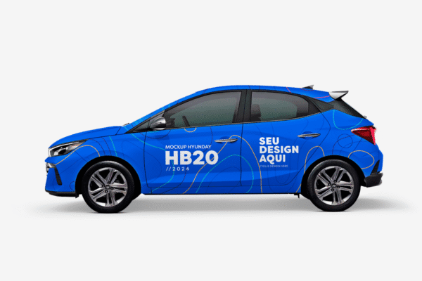 Mockup Hyundai HB20 2024