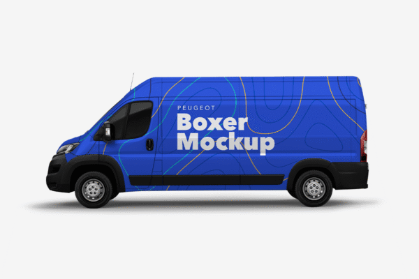Mockup Peugeot Boxer