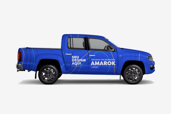 Mockup Volkswagen Amarok 2024