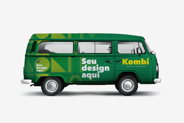 Mockup Volkswagen Kombi
