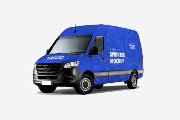 Mockup Mercedes-Benz Sprinter