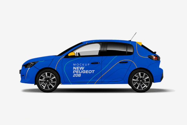 Mockup Novo Peugeot 208