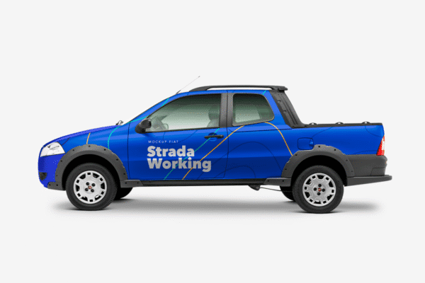 Mockup Fiat Strada Working