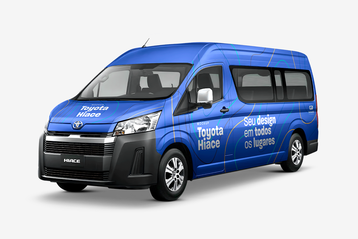 Mockup Toyota Hiace - Imagem 2