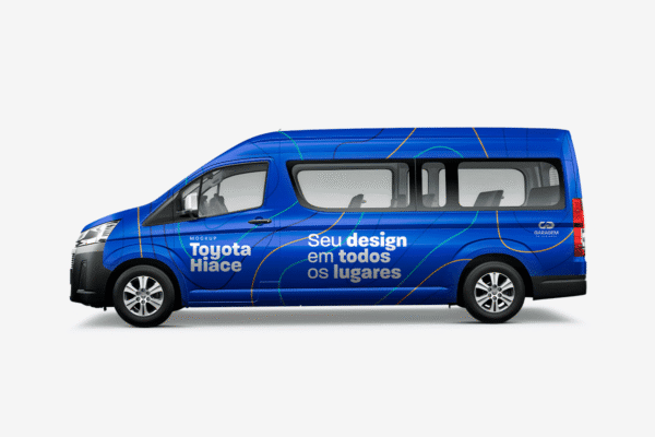 Mockup Toyota Hiace