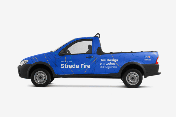 Mockup Fiat Strada Fire