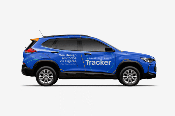 Mockup Chevrolet Tracker