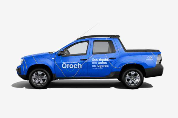 Mockup Renault Oroch