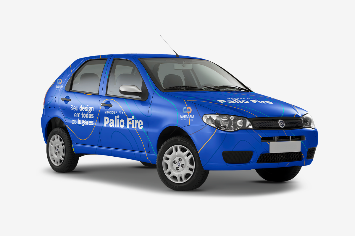 Mockup Fiat Palio Fire - Imagem 2