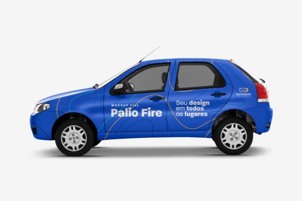 Mockup Fiat Palio Fire