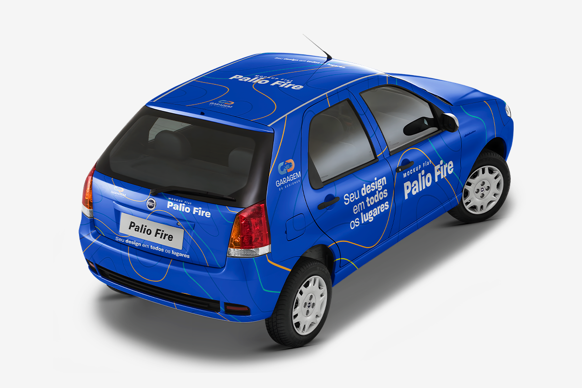 Mockup Fiat Palio Fire - Imagem 4