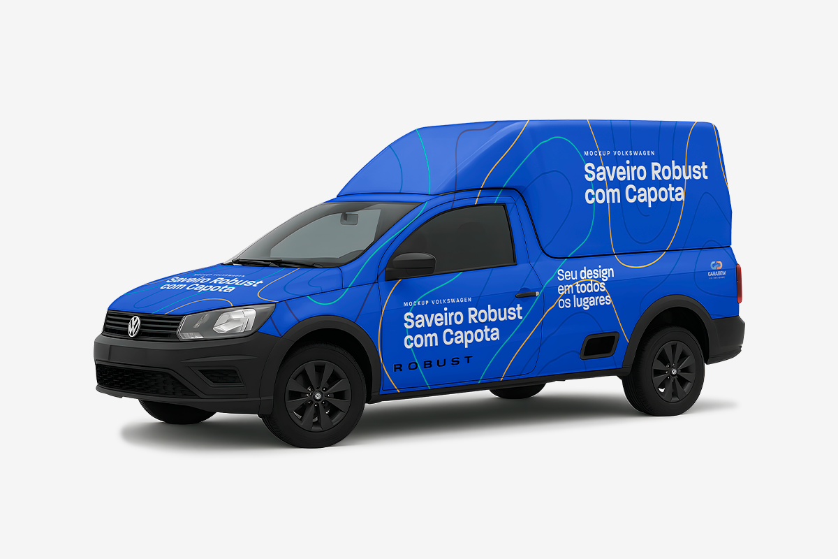 Mockup Volkswagen Saveiro com capota de Fibra - Imagem 2
