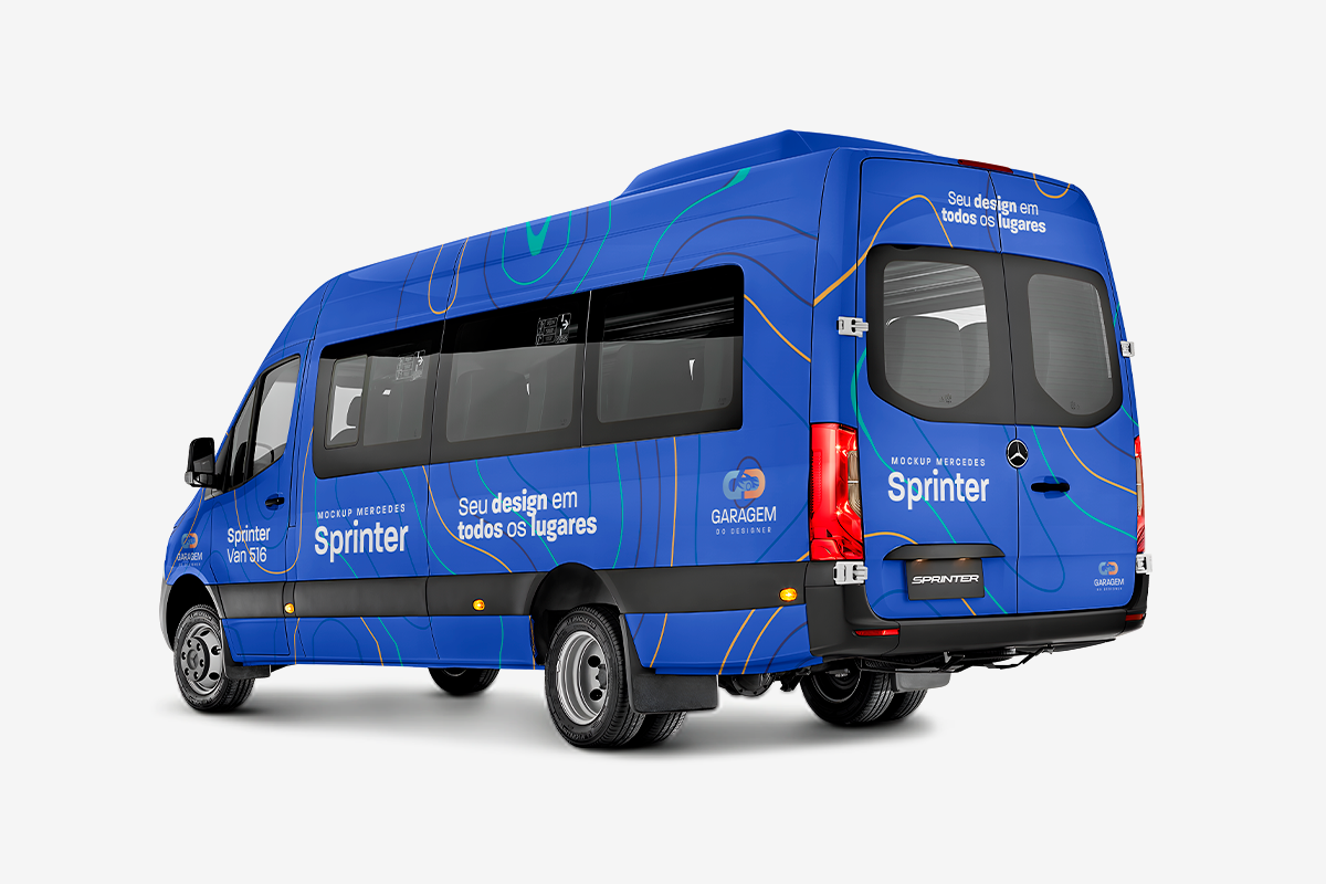 Mockup Mercedes Sprinter 516 - Imagem 3