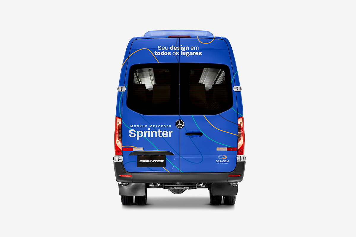 Mockup Mercedes Sprinter 516 - Imagem 5