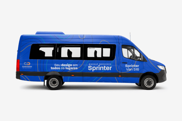 Mockup Mercedes Sprinter 516