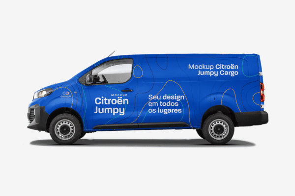 Mockup Citroën Jumpy Cargo 2025