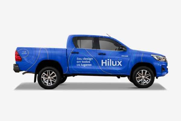 Mockup Toyota Hilux