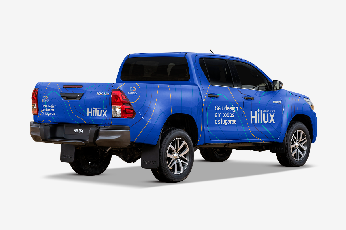 Mockup Toyota Hilux - Imagem 3