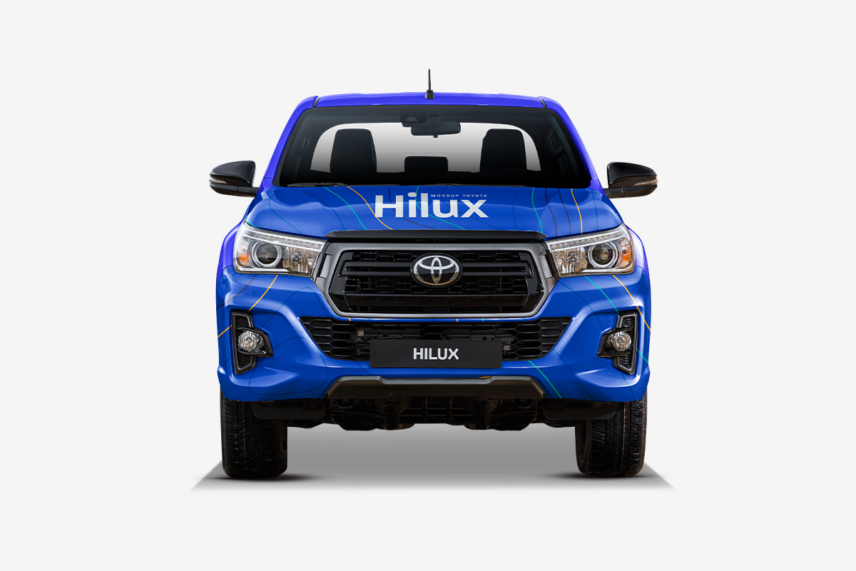 Mockup Toyota Hilux - Imagem 4