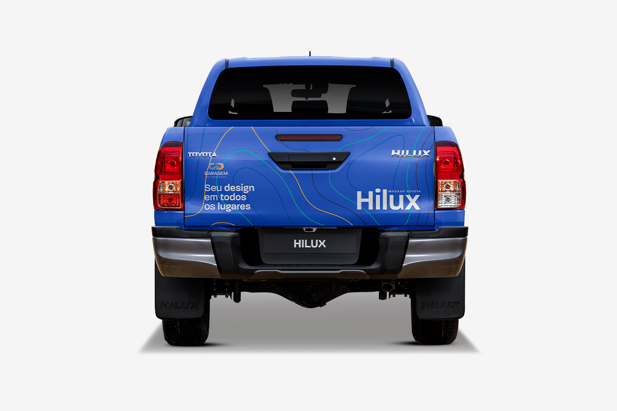 Mockup Toyota Hilux - Imagem 5