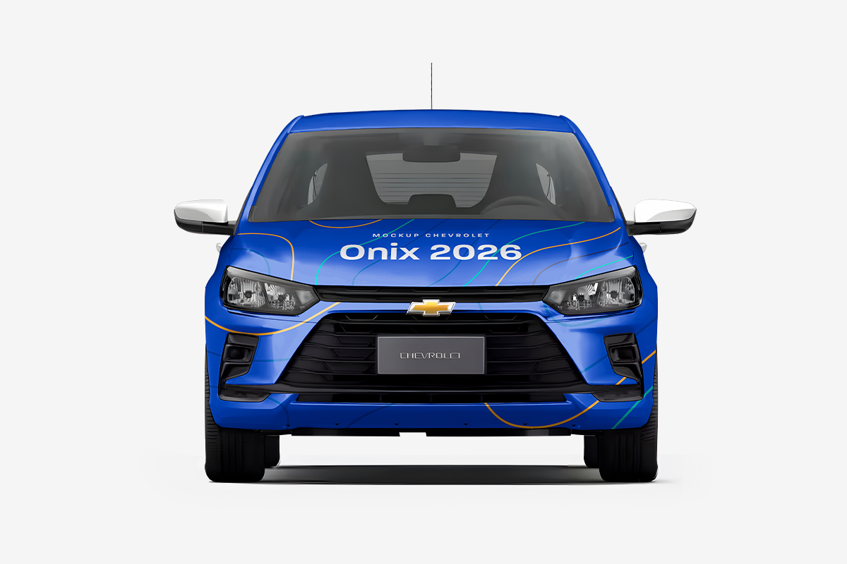 Mockup Chevrolet Onix 2026 - Imagem 5
