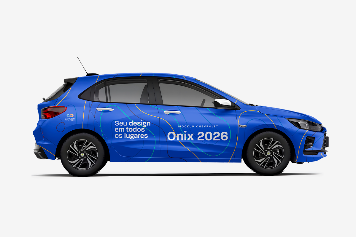 Mockup Chevrolet Onix 2026
