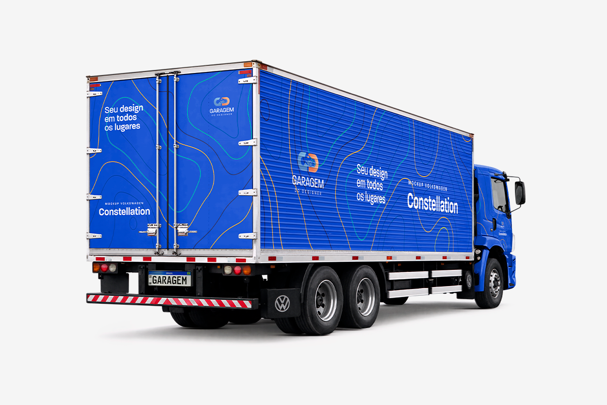 Mockup Volkswagen Constellation - Imagem 4