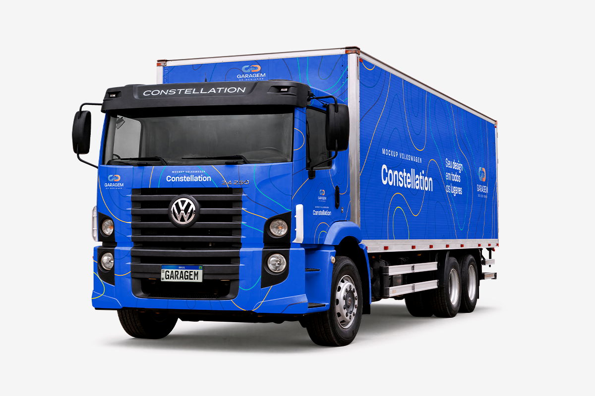 Mockup Volkswagen Constellation - Imagem 2