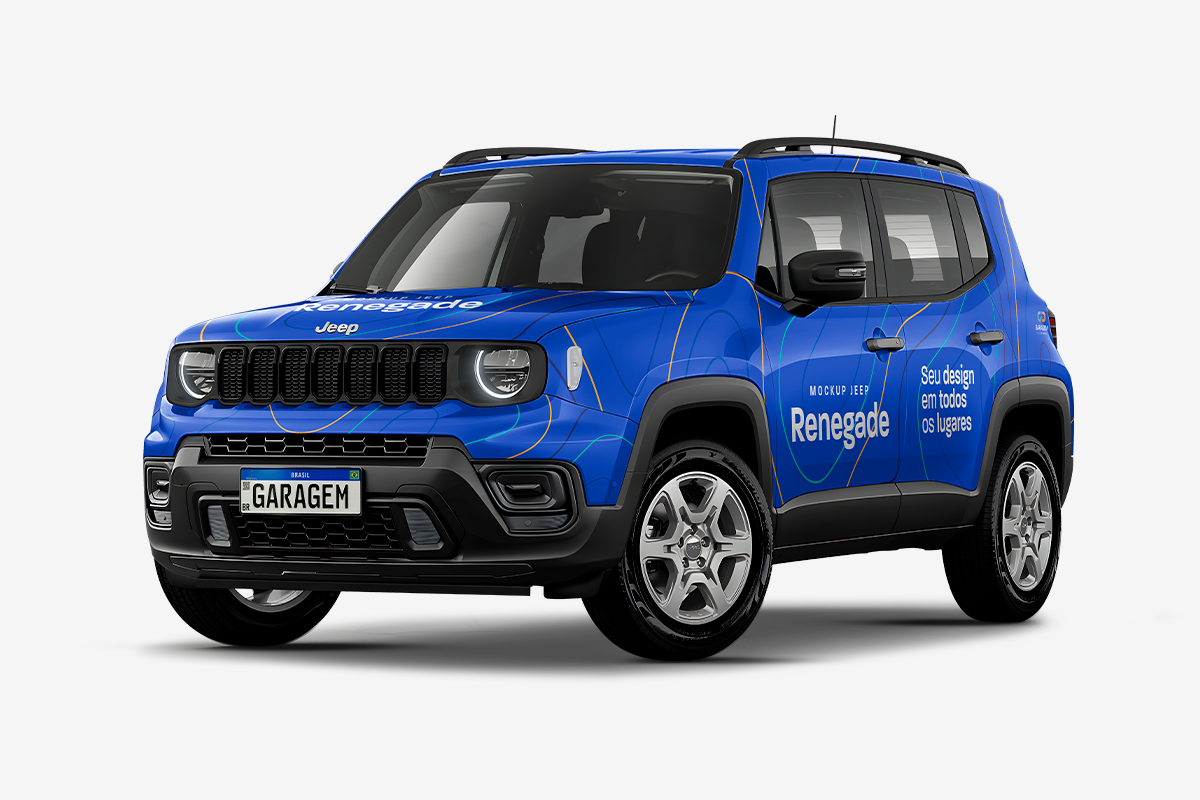 Mockup Jeep Renegade - Imagem 2