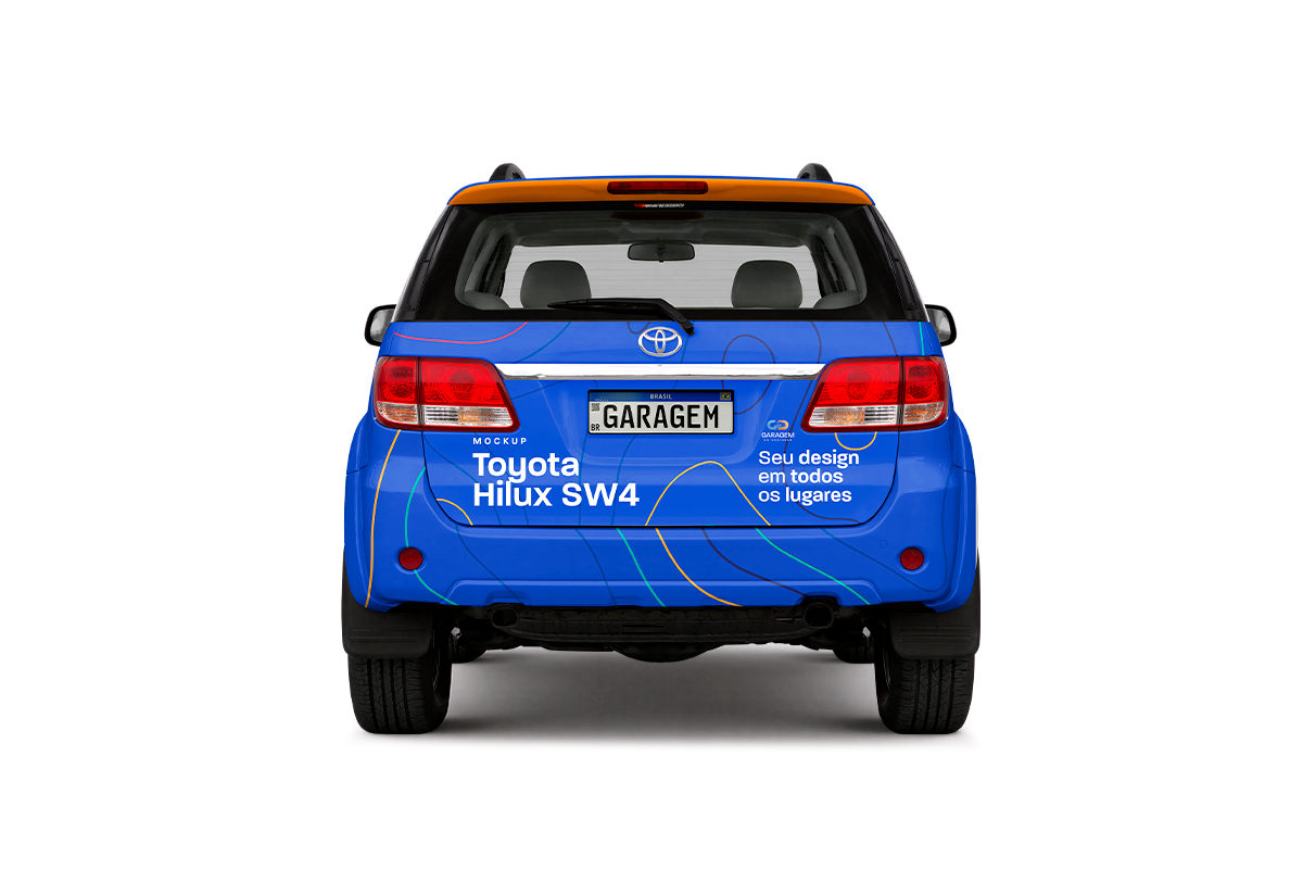 Mockup Toyota Hilux SW4 - Imagem 4