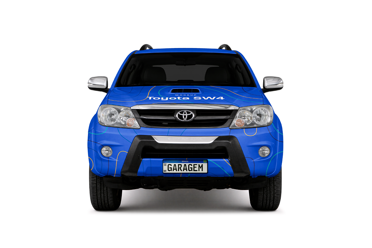 Mockup Toyota Hilux SW4 - Imagem 5