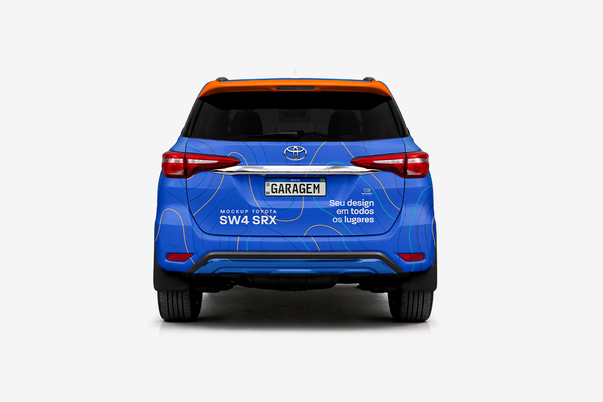 Mockup Toyota SW4 (Fortuner) - Imagem 4